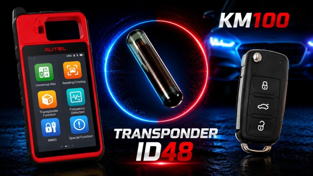 Análisis de chip ID 48 con km100