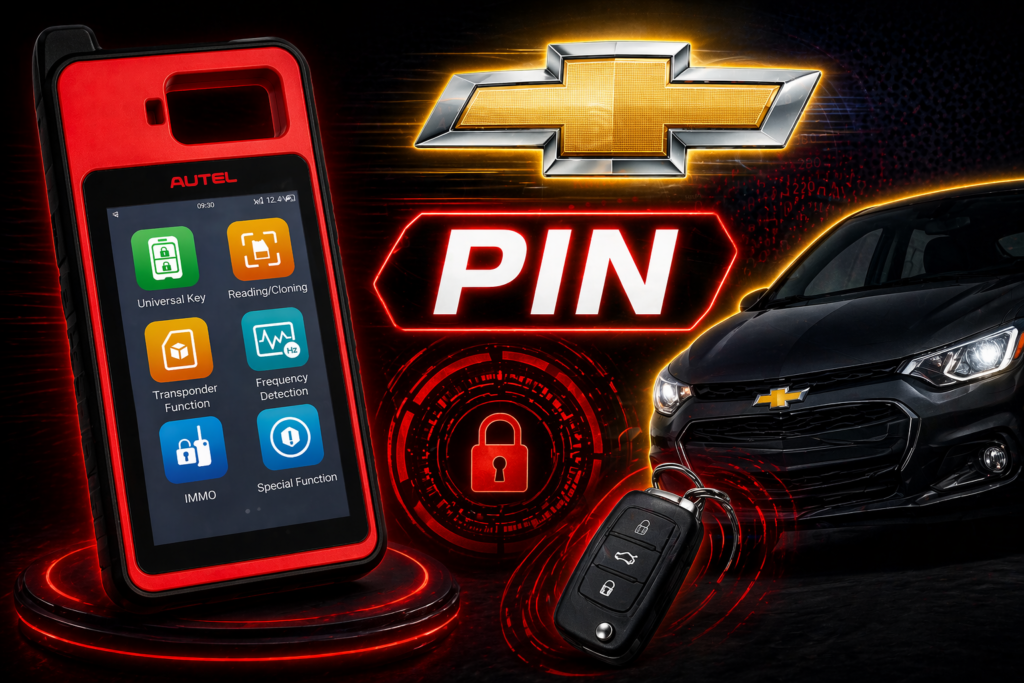 Programación de llave en Opel o Corsa con km 100