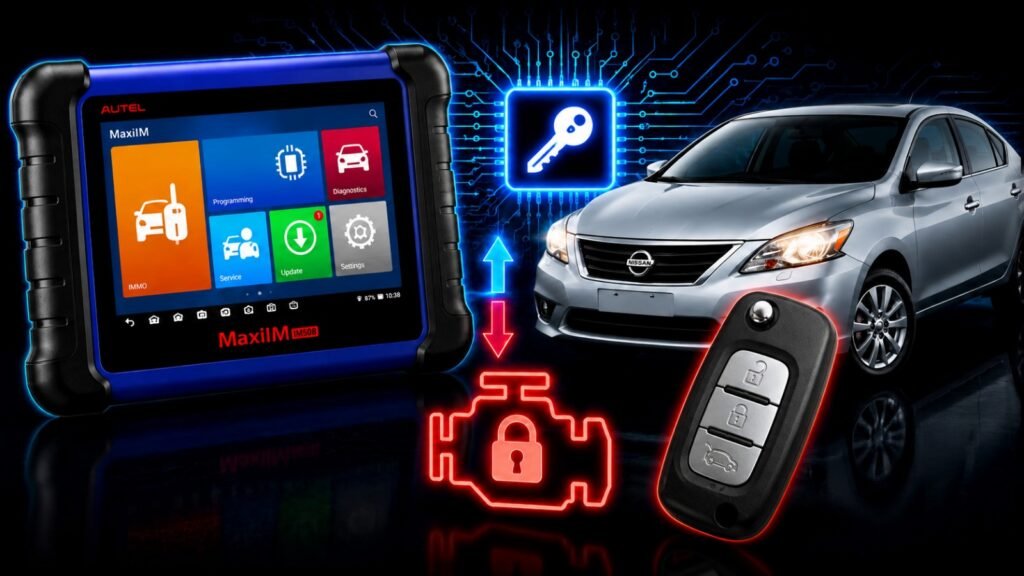 Hola, hoy vamos a ver como programar Nissan versa en llave sencilla con IM508