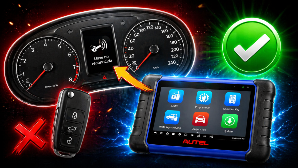 Como recuperar tableros VOLKSWAGEN cuando se dañan por una mala programación