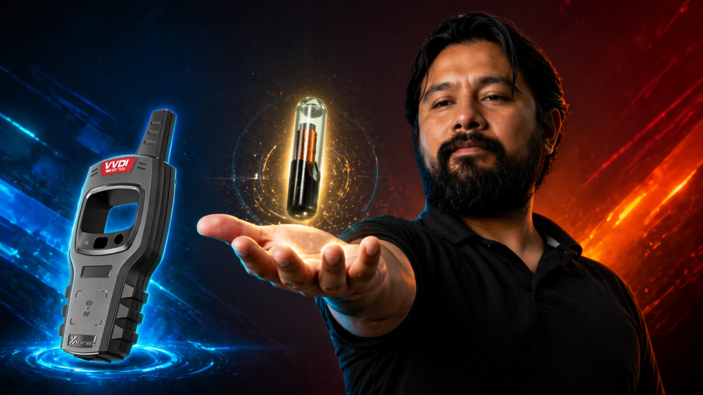 Análisis de chip ID48 con mini vvdi